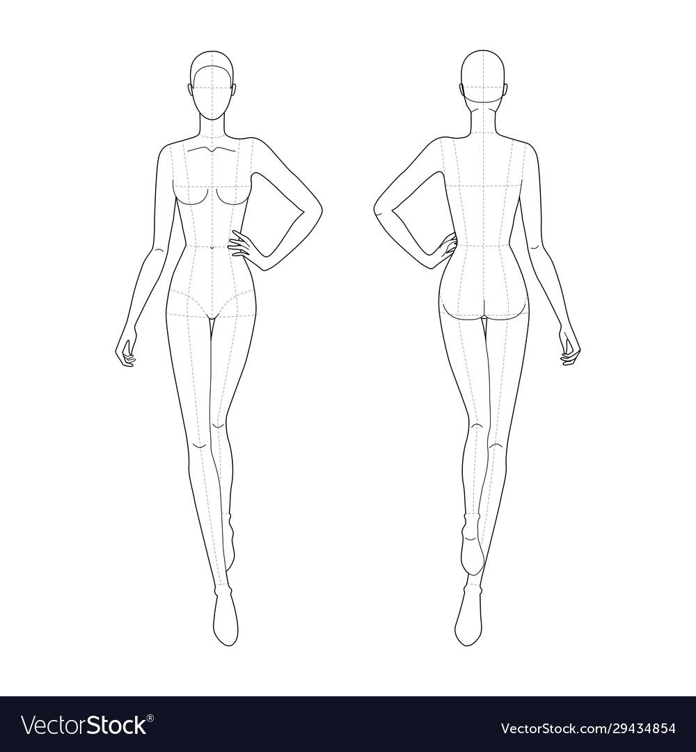 Fashion Design Blank Templates