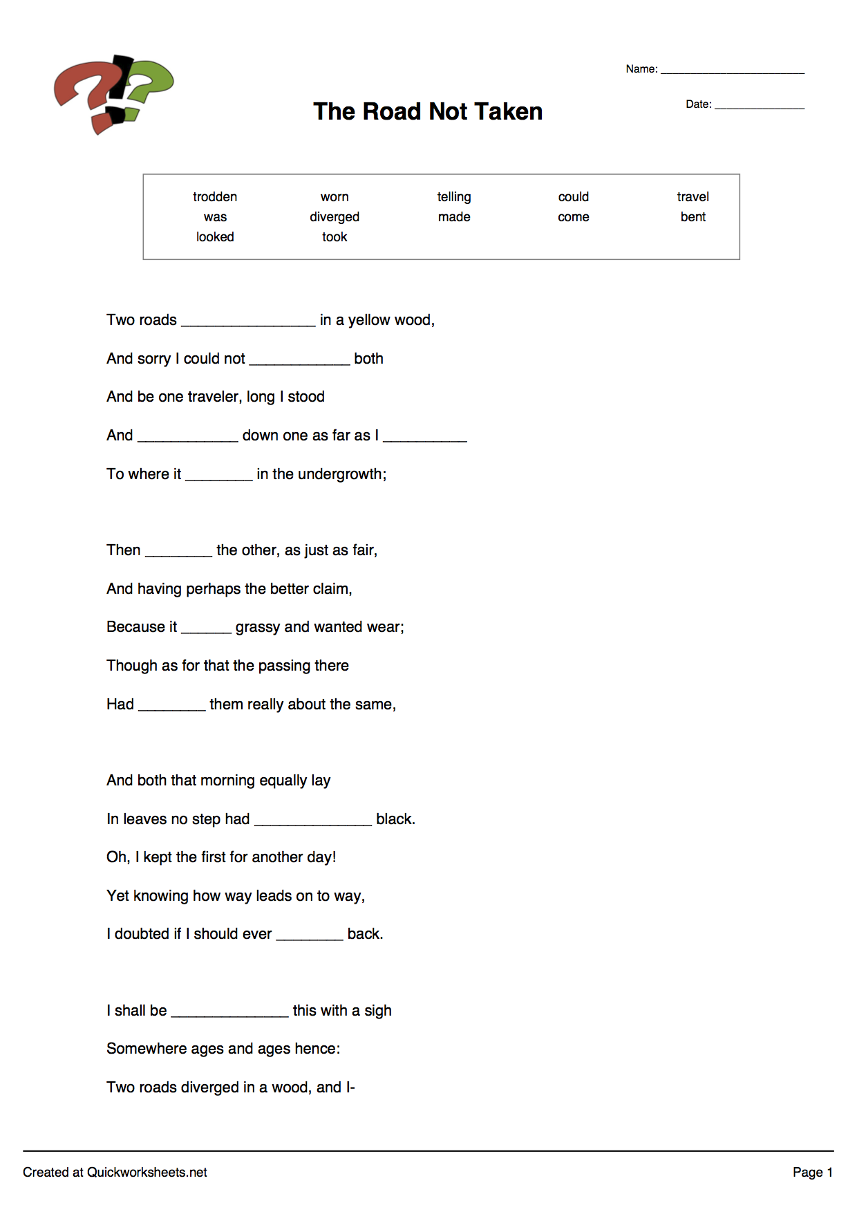 Fill In The Blank Generator Printable Form Templates And Letter
