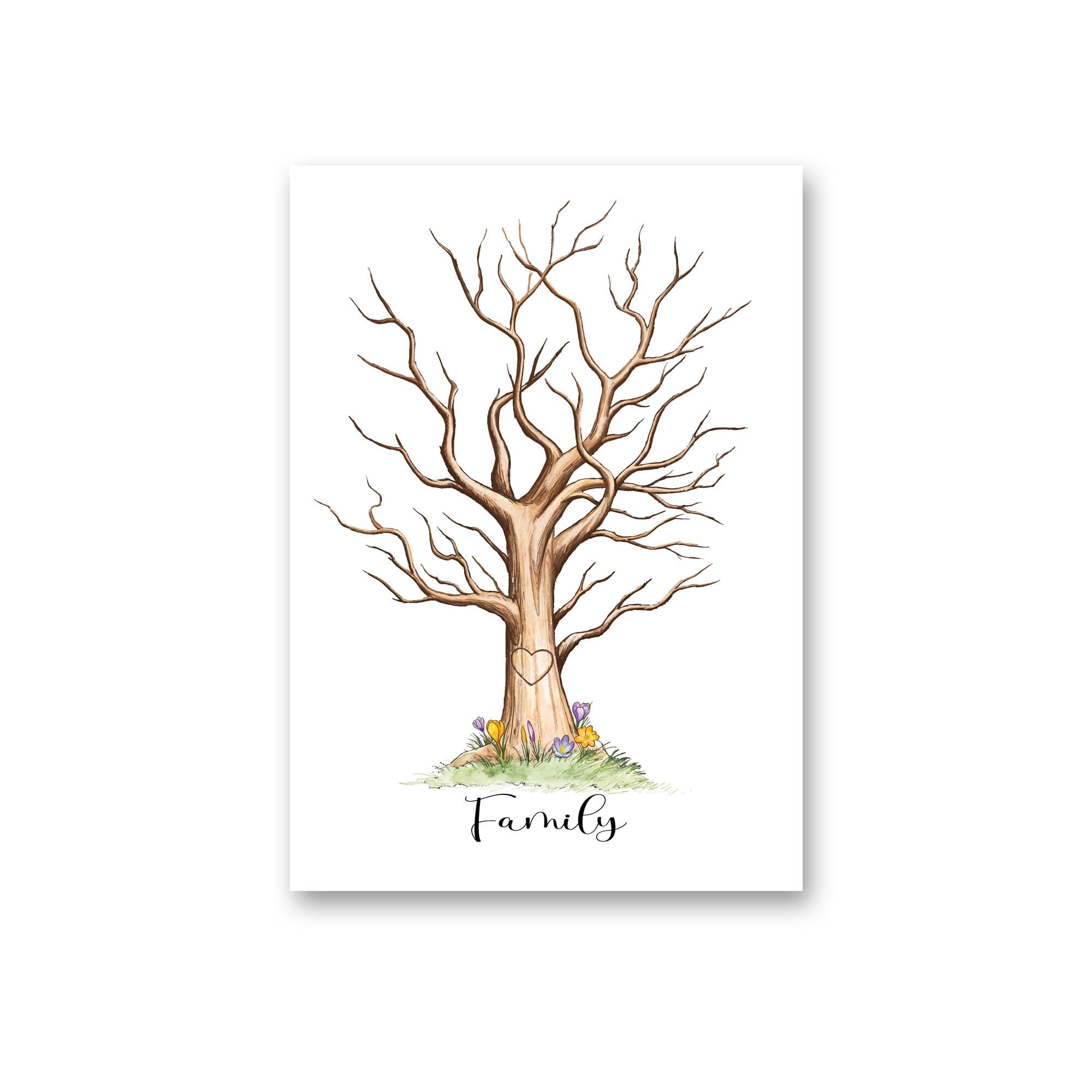 Fingerprint Tree Printable