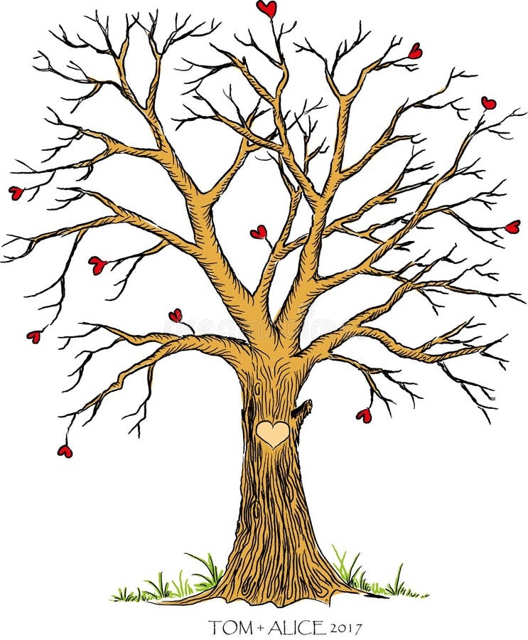 Fingerprint Tree Stock Illustrations 279 Fingerprint Tree Stock