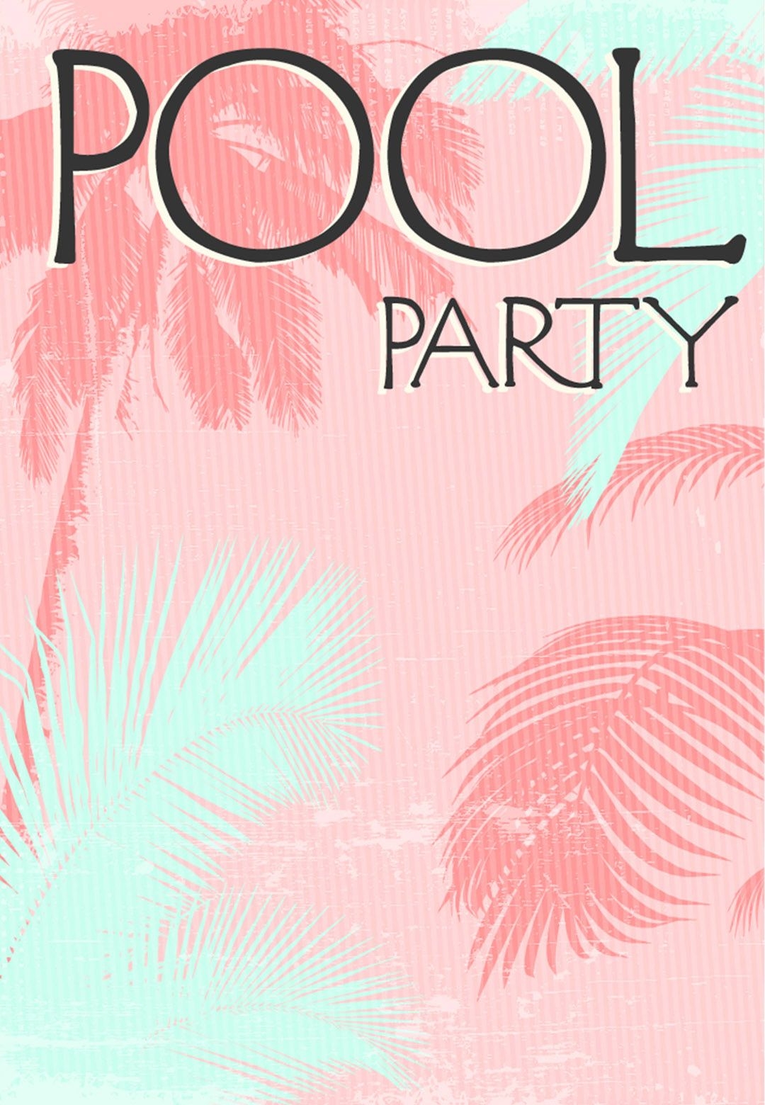 Flamingo Invite Template