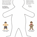 Flat Stanley Printable Coloring Pages For Kids And For Adults