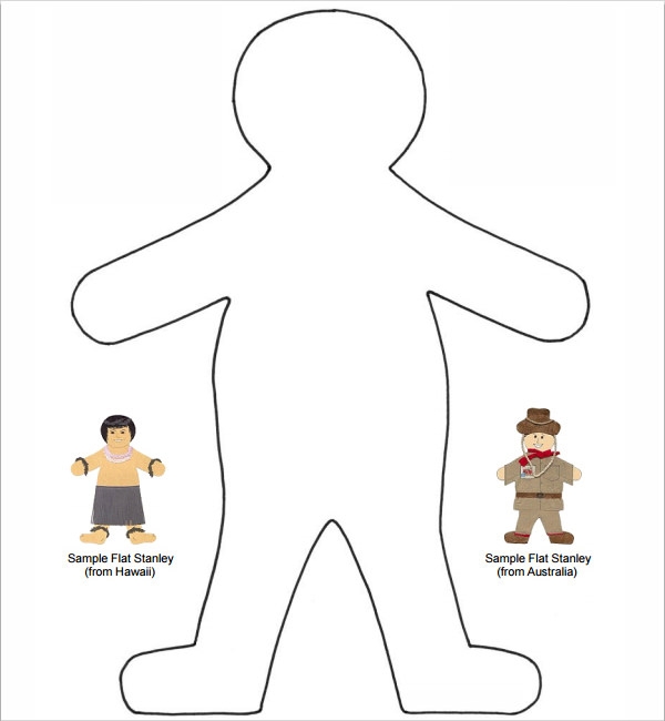 Blank Flat Stanley Templates