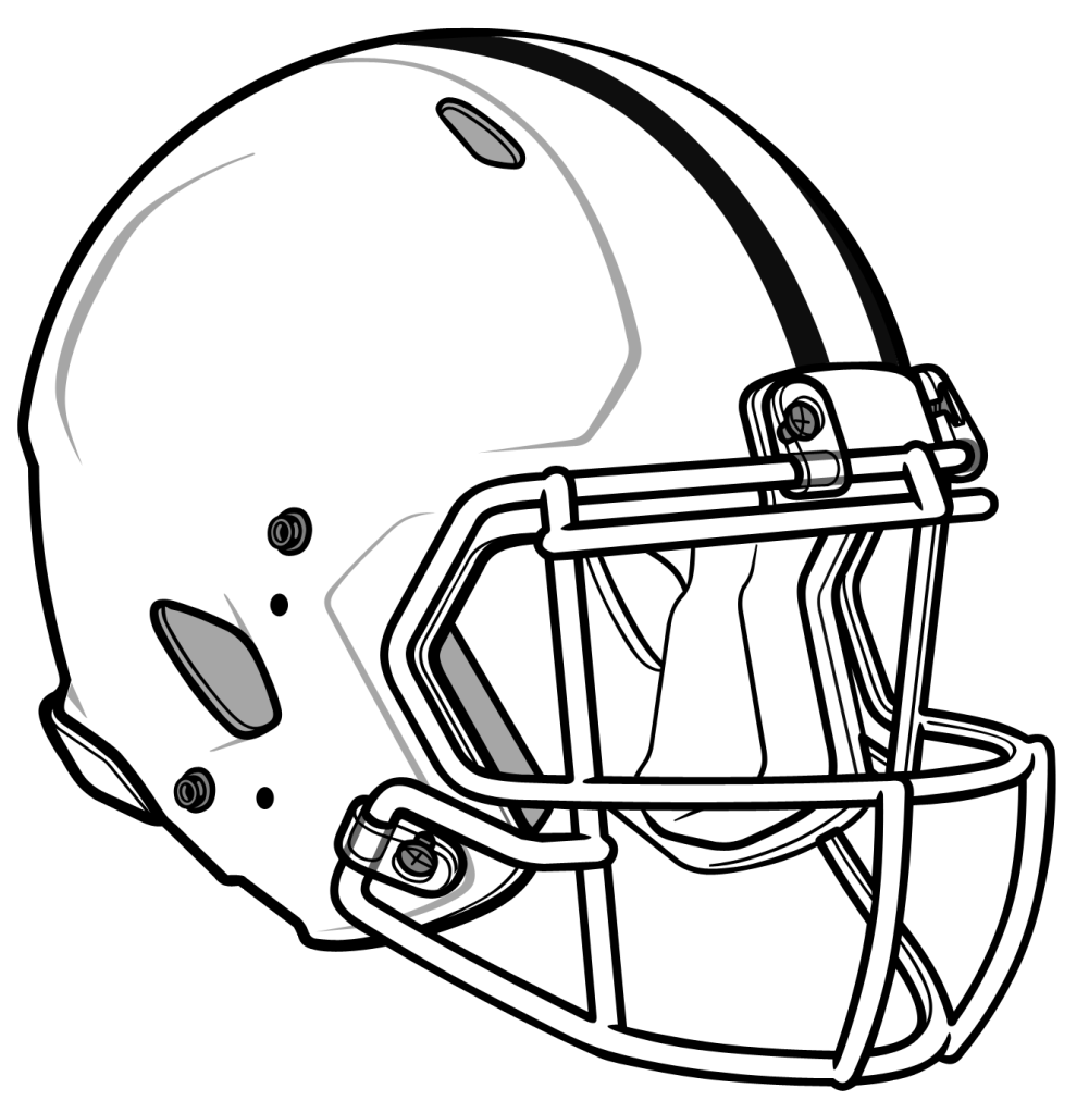 Football Helmet Template ClipArt Best