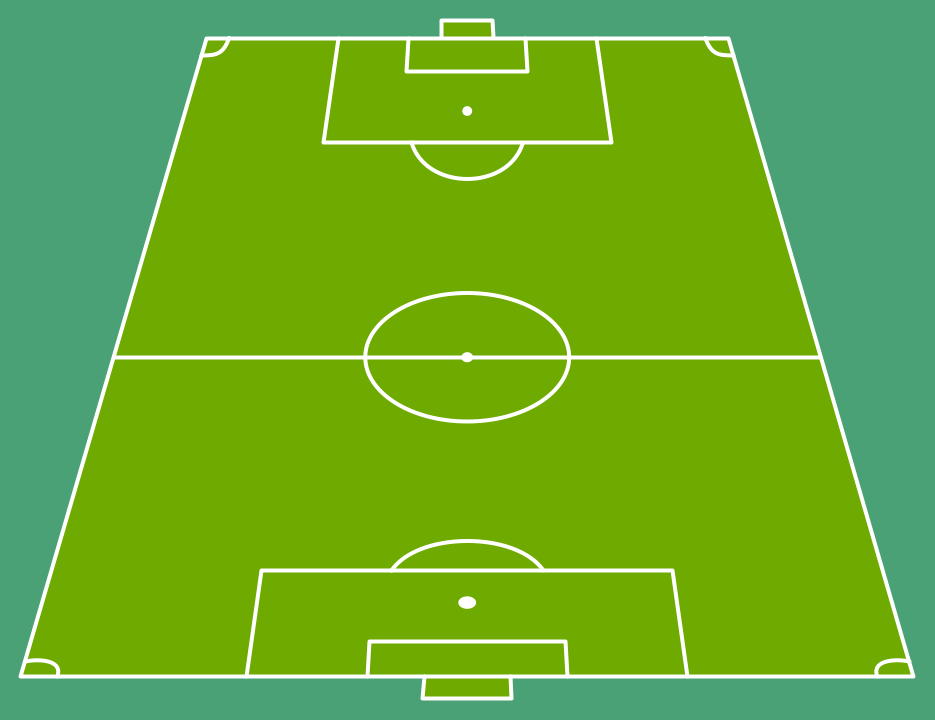 Football Pitch Template ClipArt Best