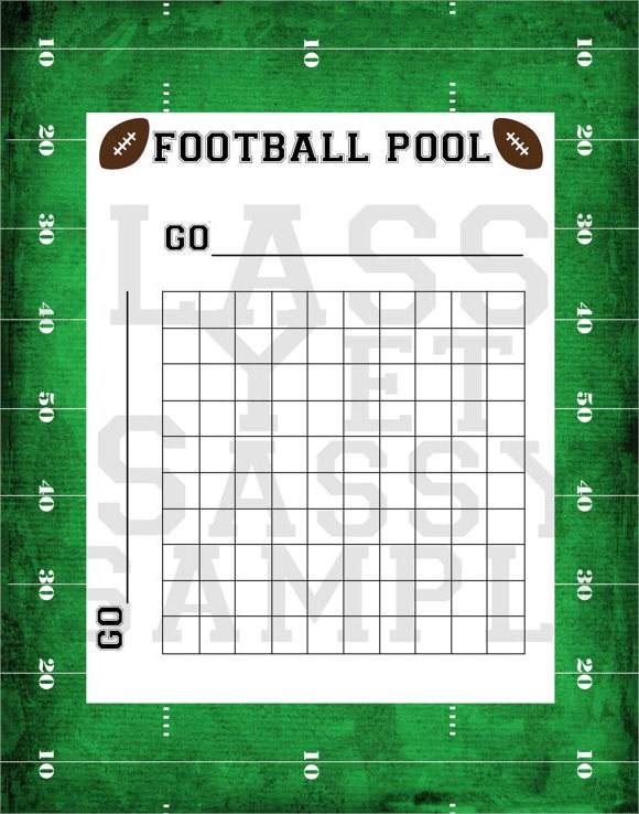 Football Pool Printable Sheets