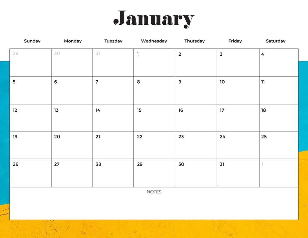 FREE 2025 Calendars 80 Beautiful Printable Options For You 