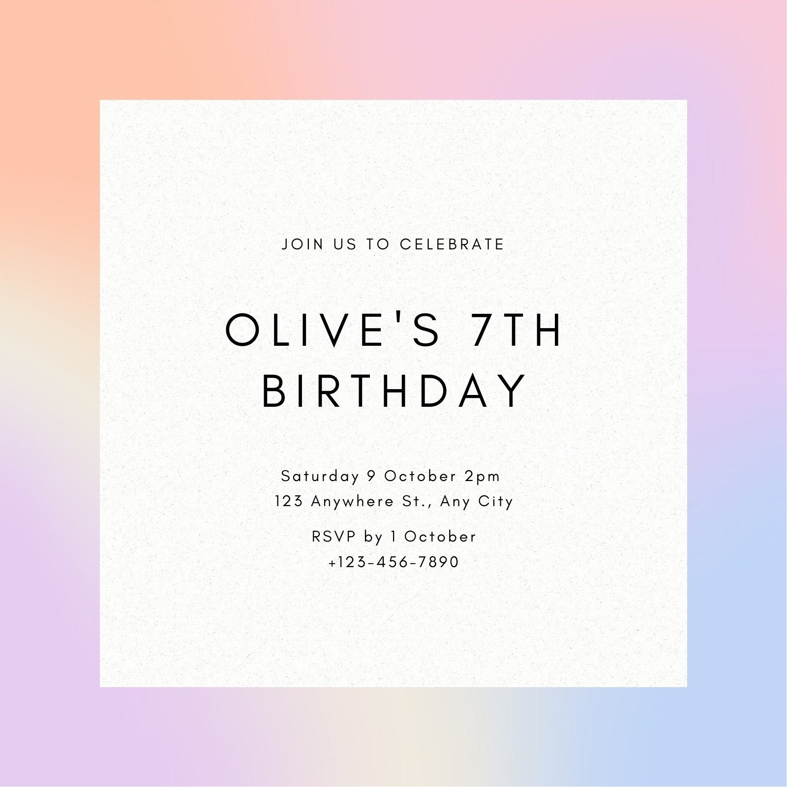 Free And Printable Birthday Invitation Templates Canva 6b U5ch