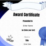 Free Blank Certificate Templates Printable