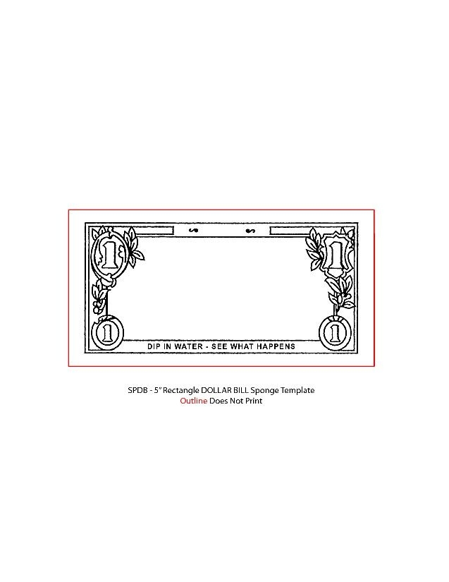 Free Blank Dollar Bill Download Free Blank Dollar Bill Png Images