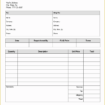 Free Blank Purchase Order Template Of 41 Blank Order Form Templates Pdf