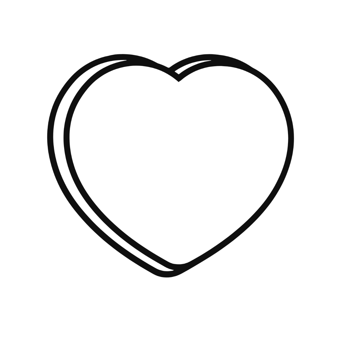 Blank Candy Heart Templates