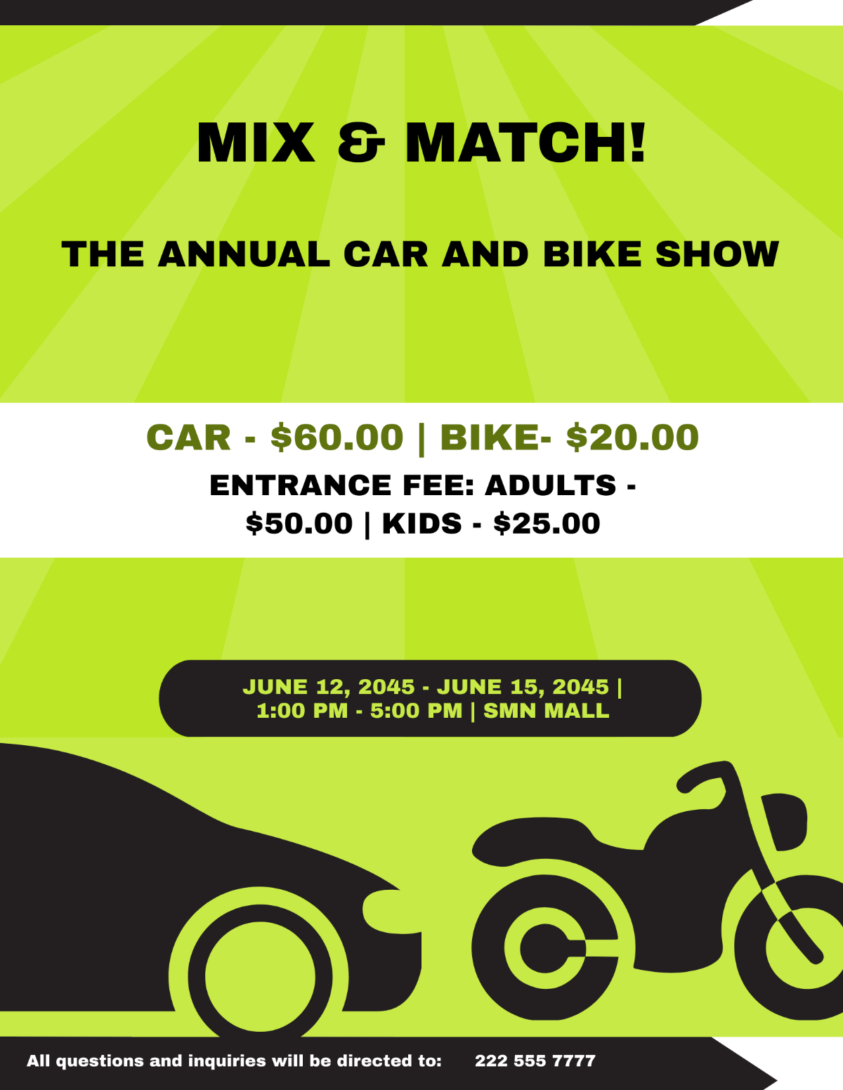 FREE Car Show Flyer Templates Examples Edit Online Download