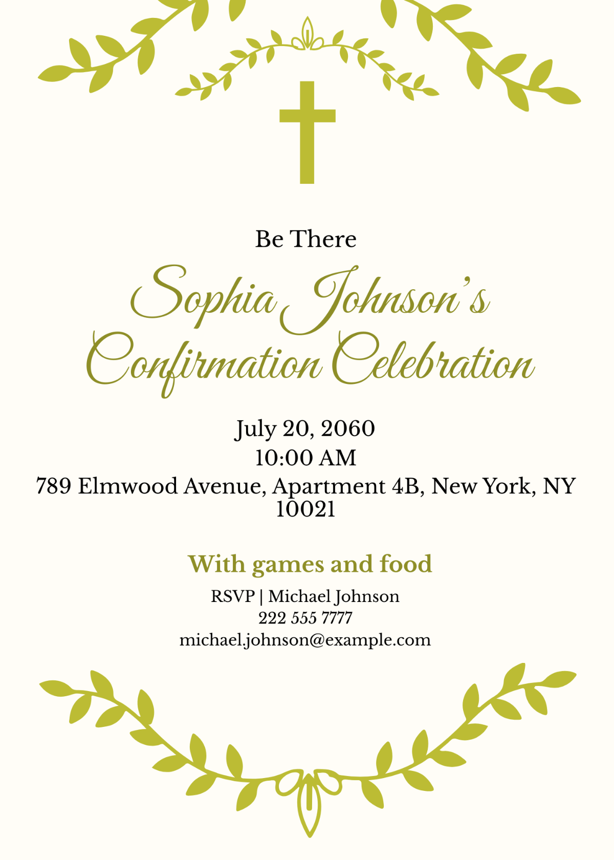 FREE Confirmation Invitation Templates Examples Edit Online