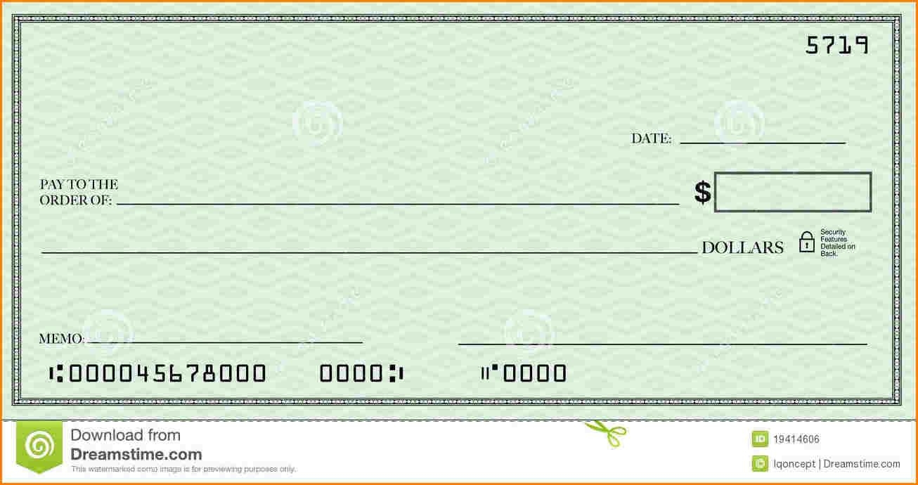Free Editable Cheque Template Word Printable Brochure Template