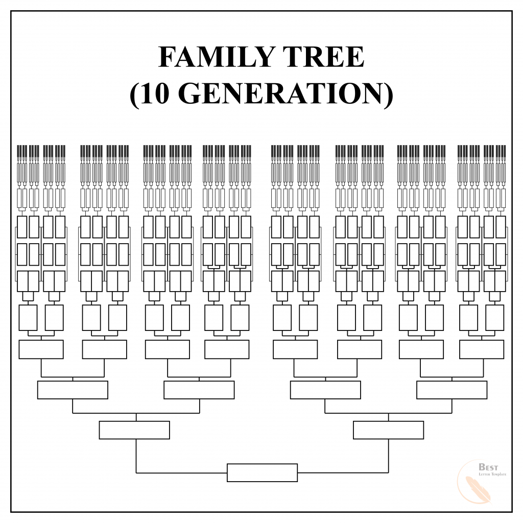 Free Family Tree Template PDF Excel Word Google Doc