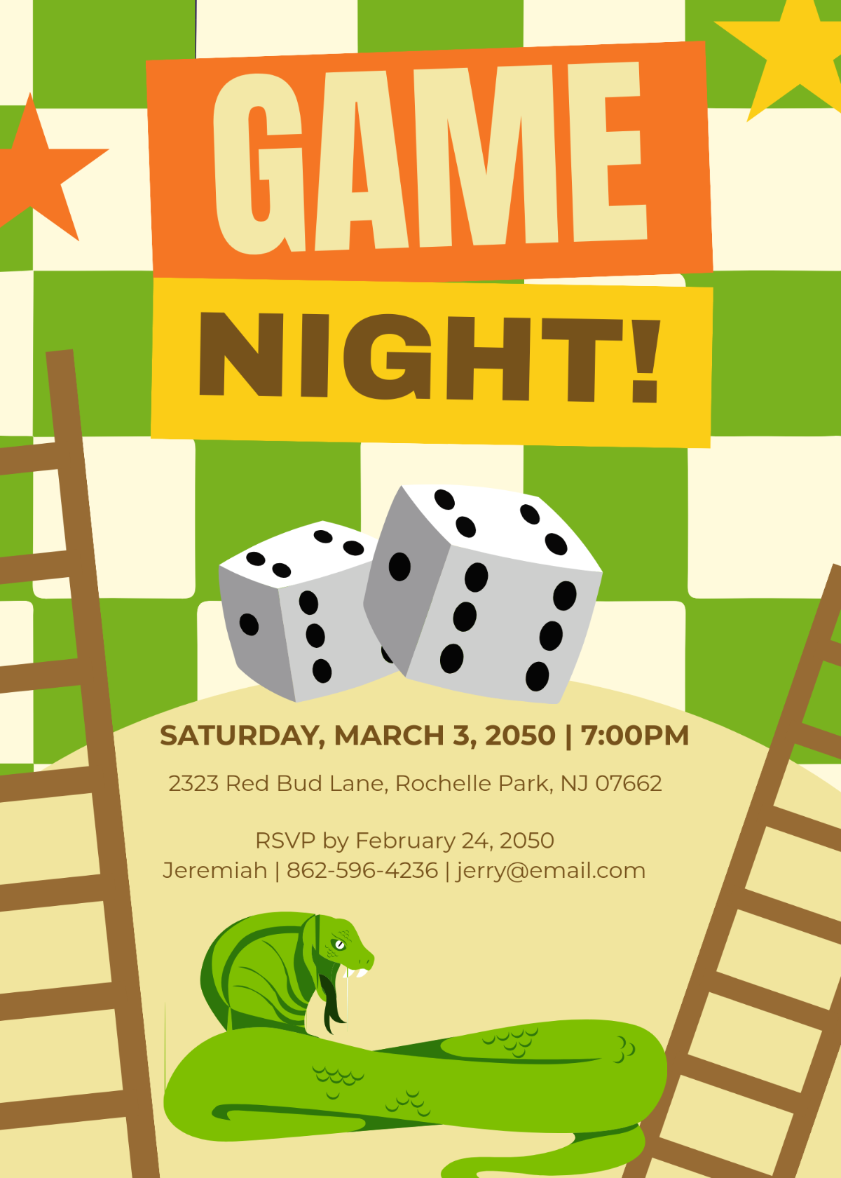Free Game Night Invitation Templates Editable And Printable