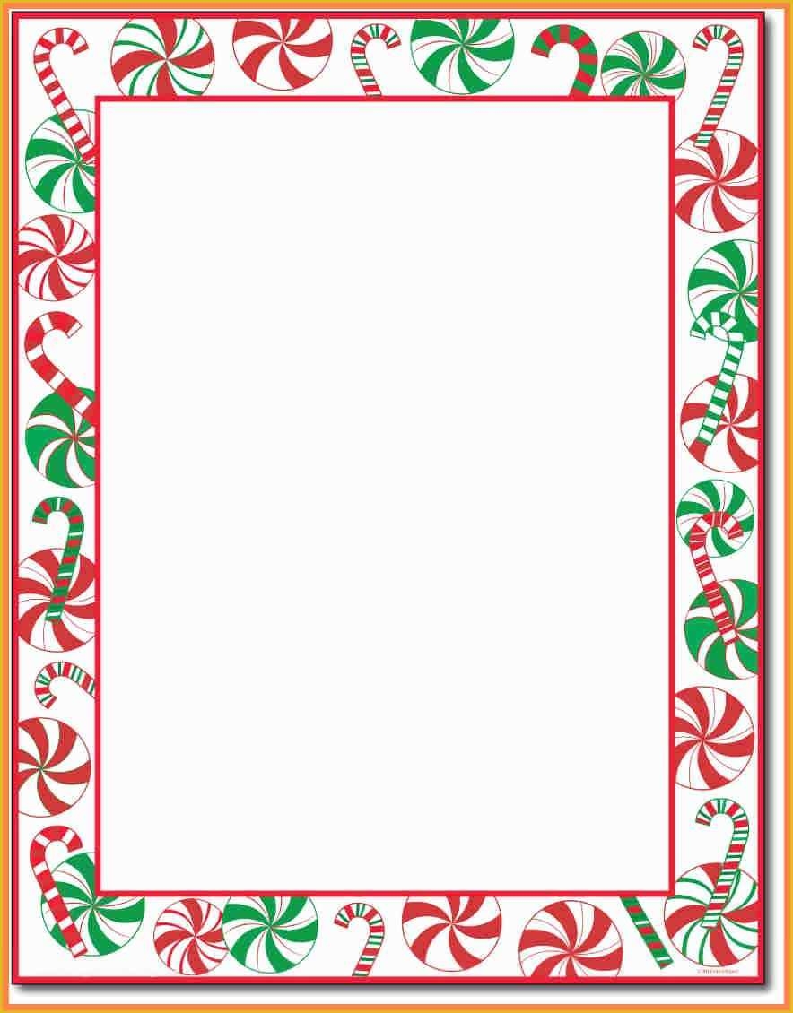 Blank Christmas Letter Templates