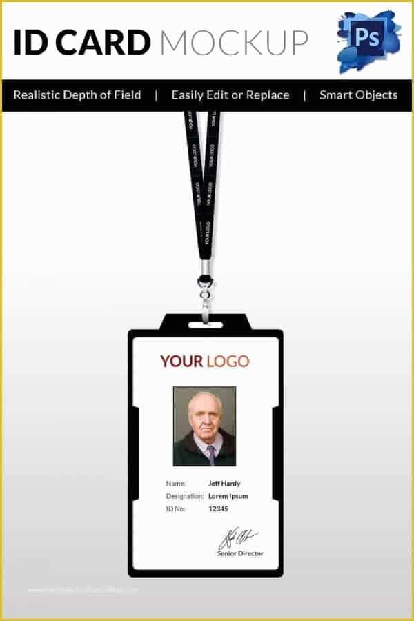 Free Photo Id Badge Template Of 30 Blank Id Card Templates Free Word