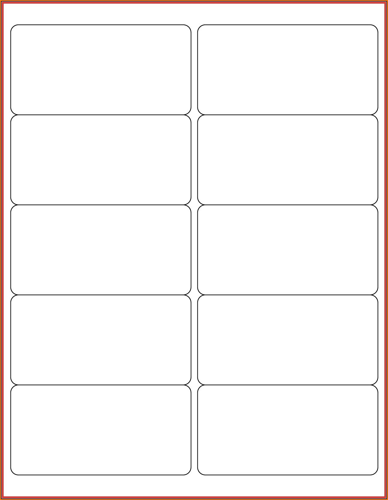 Free Printable 2 X 4 Label Template