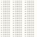 Free Printable Blank Answer Sheet Templates 1 10 1 20 1 30 1 40 1