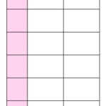 Free Printable Blank Comparison Chart Template PDF