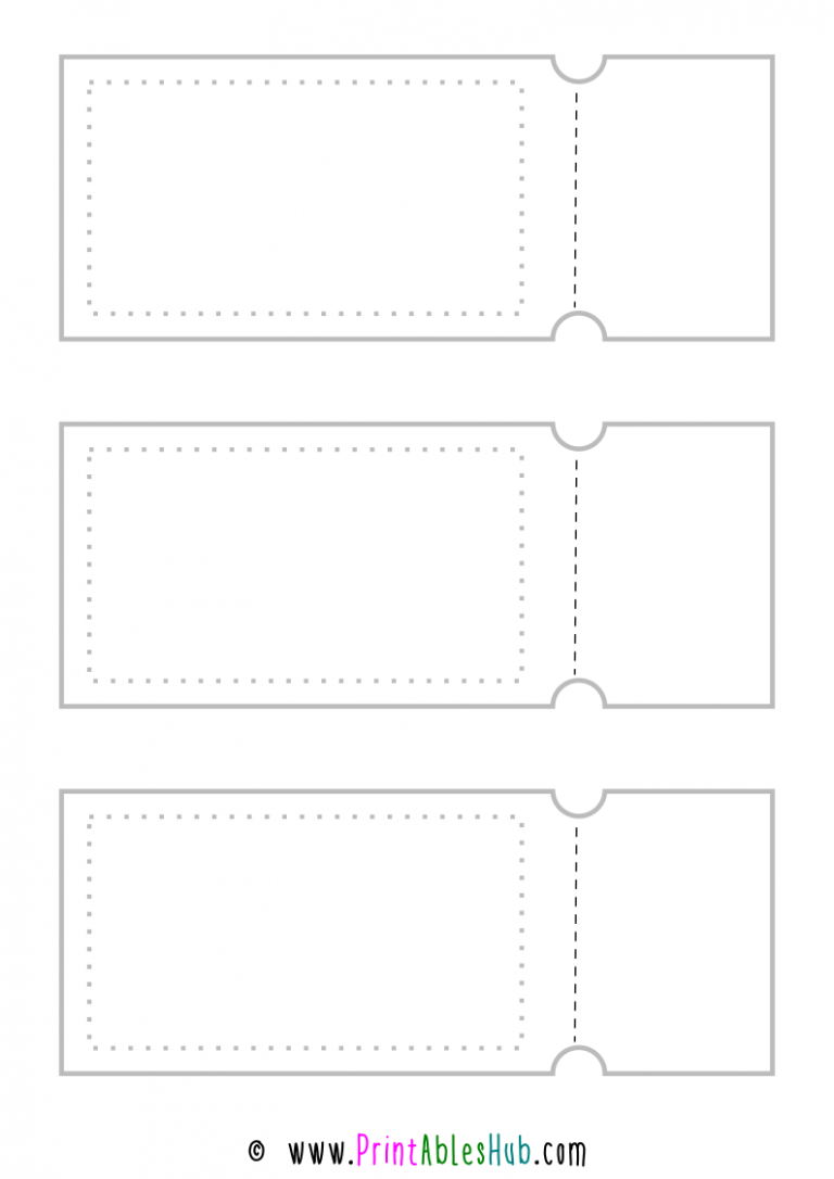 Free Printable Blank Coupon Templates PDF Printables Hub