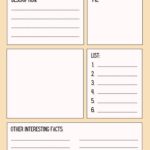 Free Printable Blank Fact Sheet Templates PDF Included Printables Hub