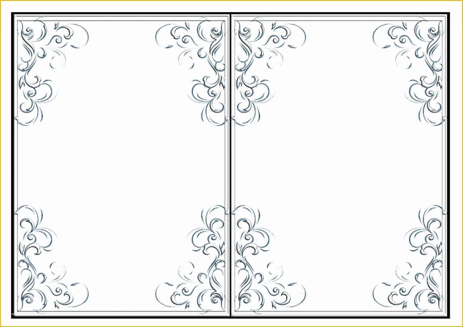 Free Printable Blank Greeting Card Templates Of 12 Blank Half Fold Card