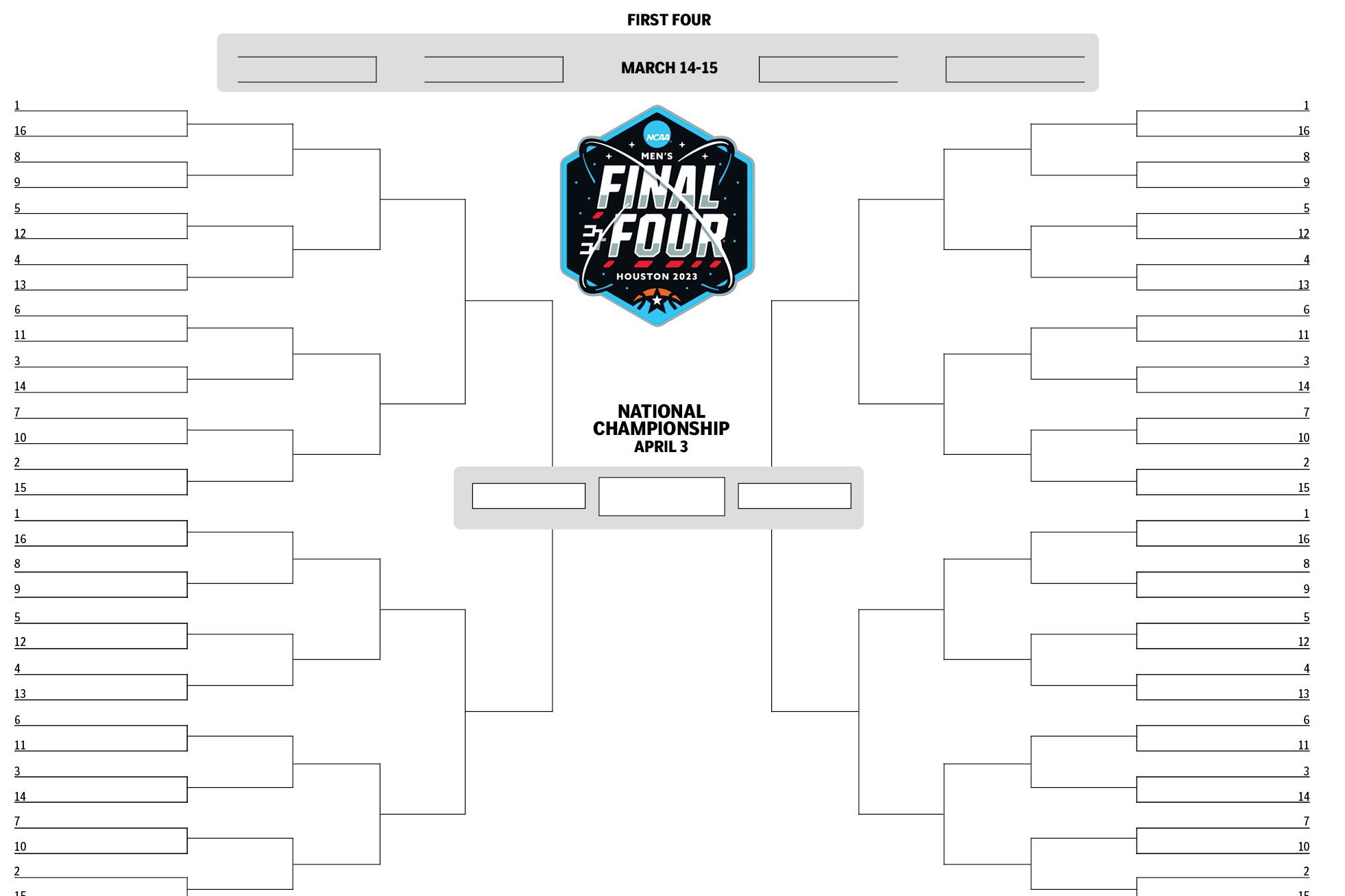 Free Printable Brackets Blank Download Free Printable Brackets Blank