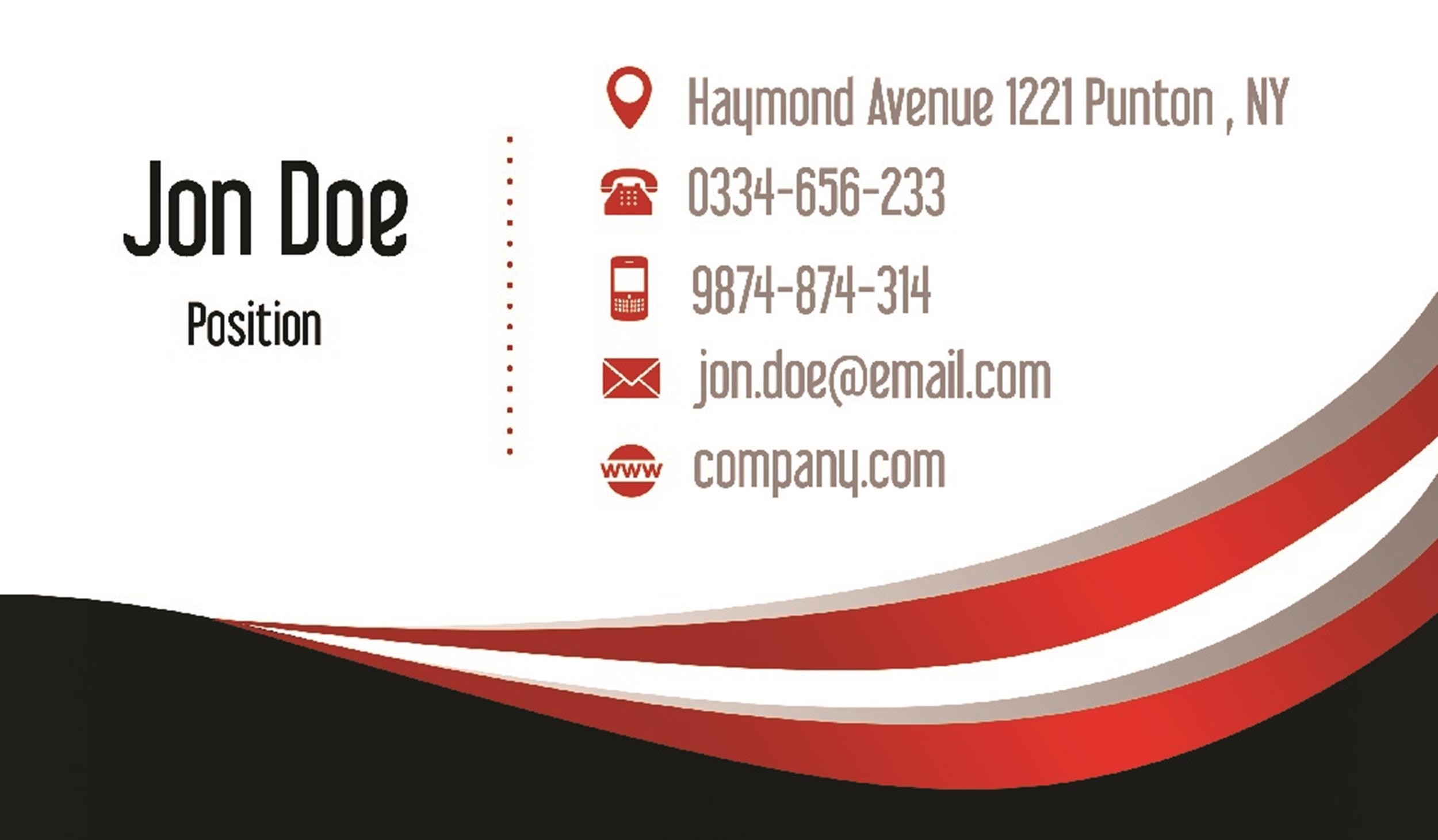 Business Cards Blank Templates