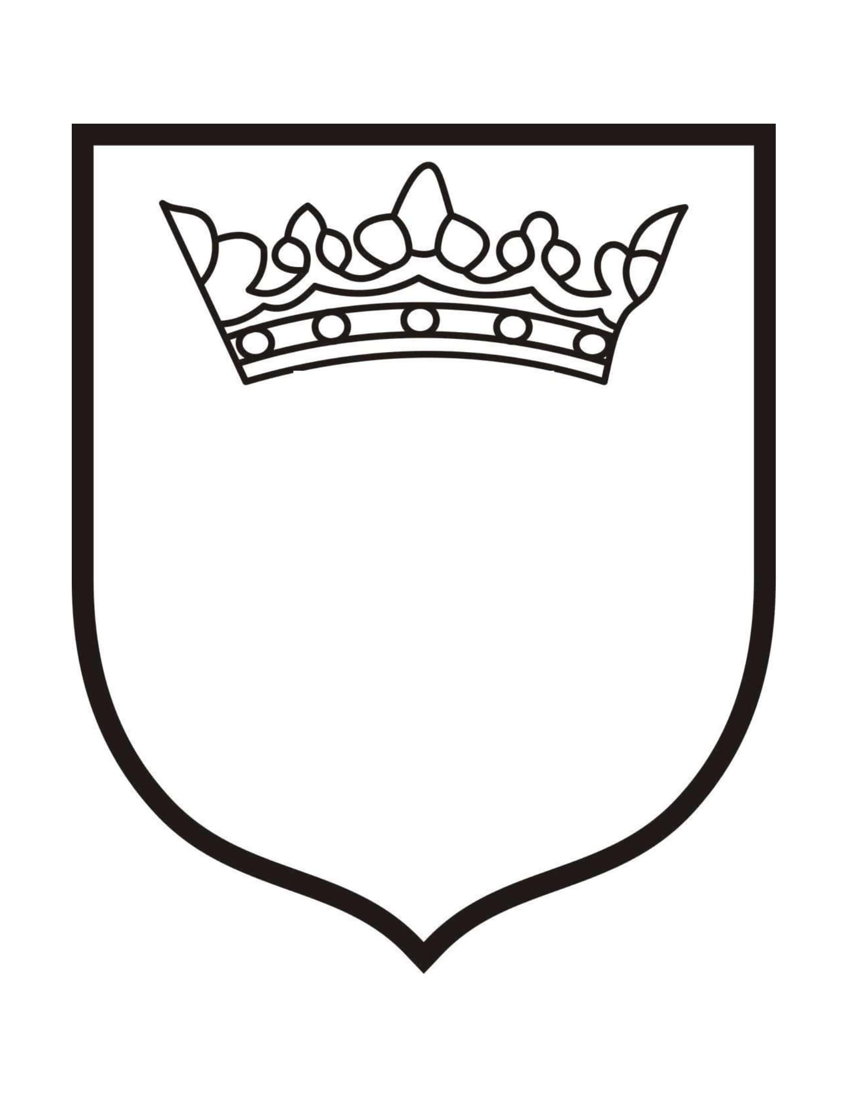 Free Printable Coat Of Arms Templates PDF Maker Examples