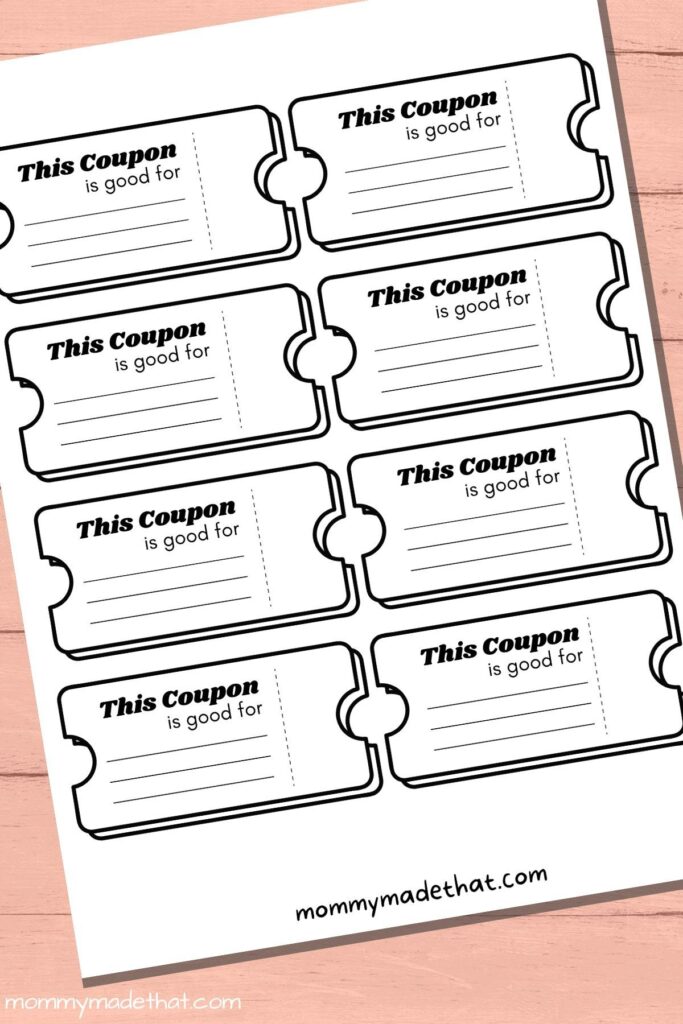 Free Printable Coupon Templates