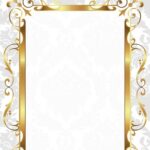 FREE PRINTABLE Gold Royal Wedding Invitation Templates Geburtstag