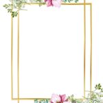 Free Printable Gold Wedding Invitation Template Free Printable Wedding