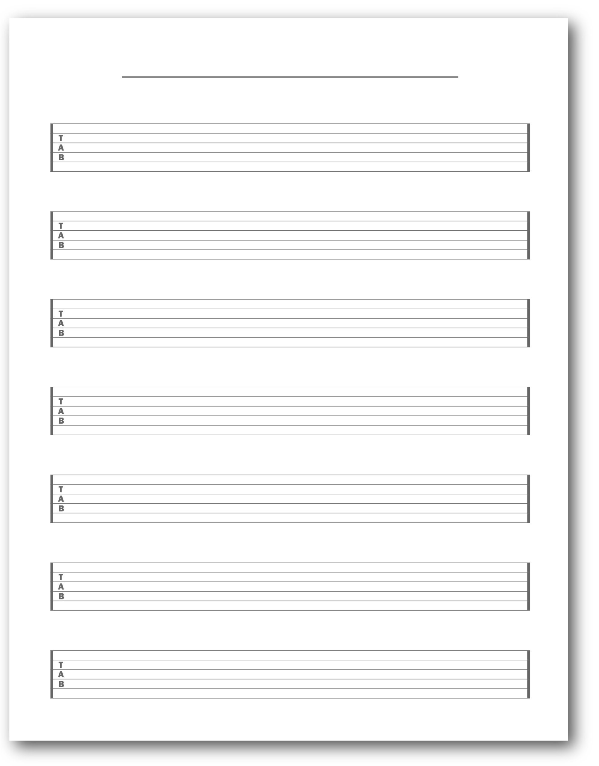 Free Printable Guitar PDFs TAB Chord Charts Fretboard 47 OFF