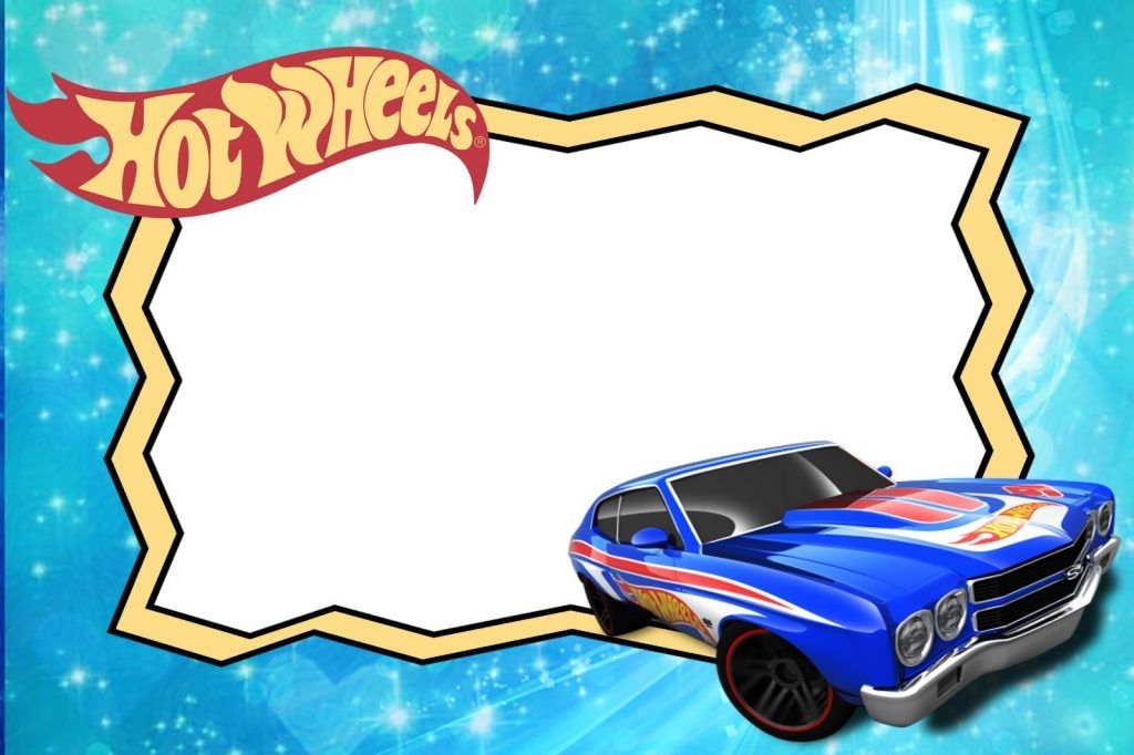 Free Printable Hot Wheels Invitation Templates For Download Hot
