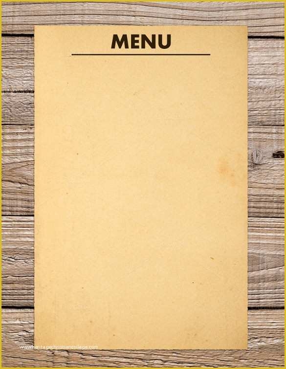 Free Printable Restaurant Menu Templates Prntbl