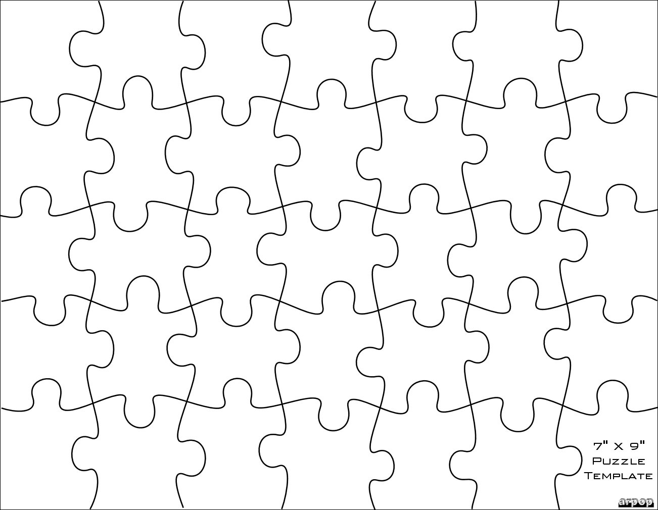 Free Puzzle Template Download Free Puzzle Template Png Images Free