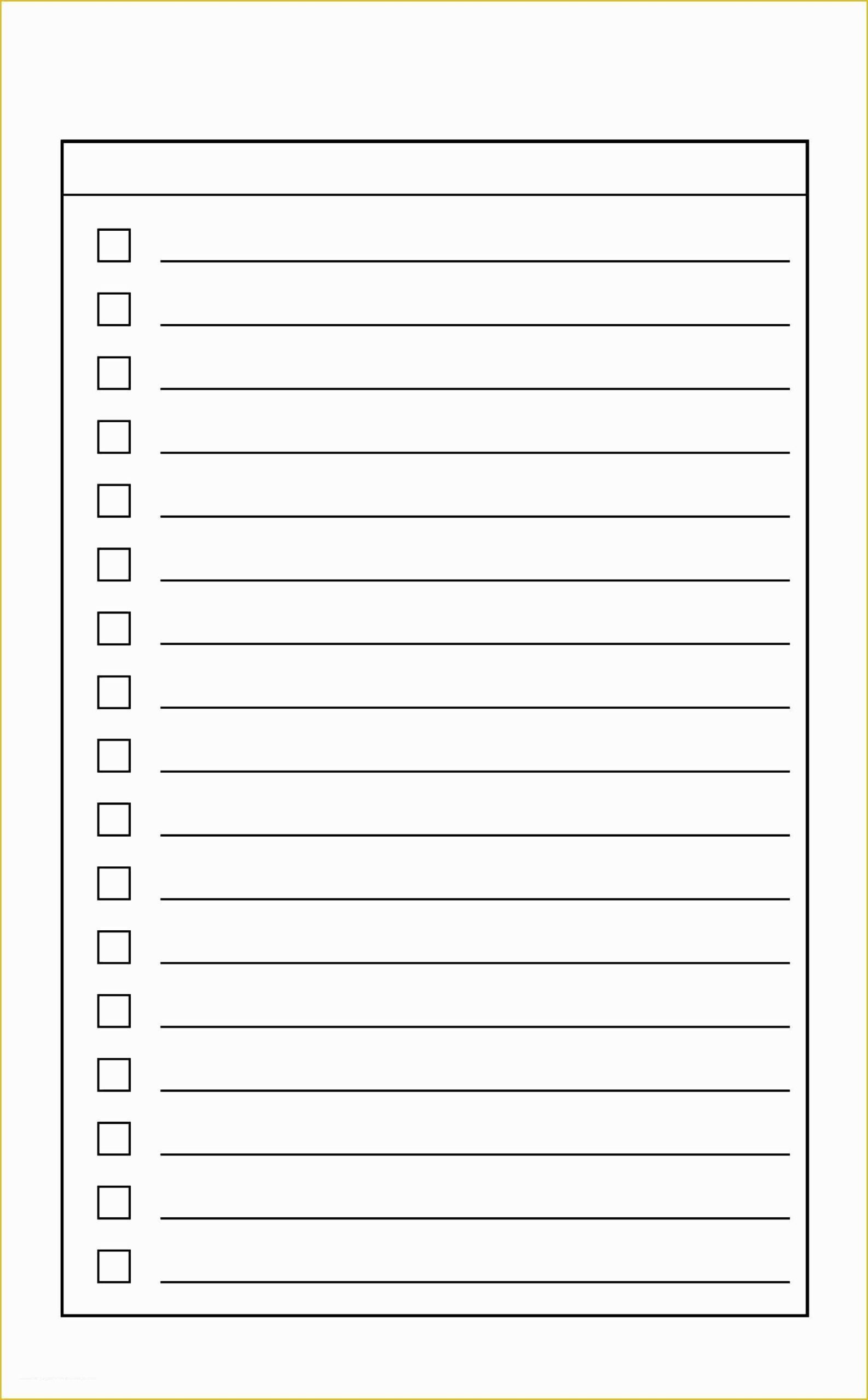 Free Todo List Template Fadclinic