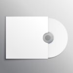 Free Vector Cd Mockup Graphic Design Mockup Cd Cover Design