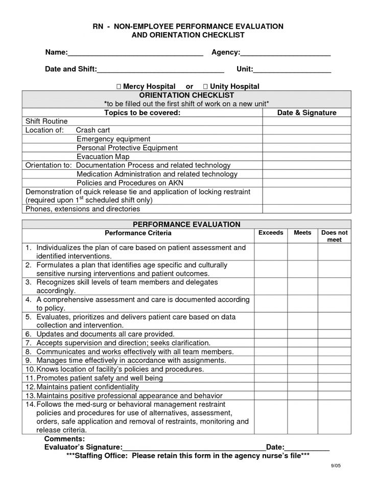 Get Our Image Of Nursing Competency Checklist Template Filetype Doc