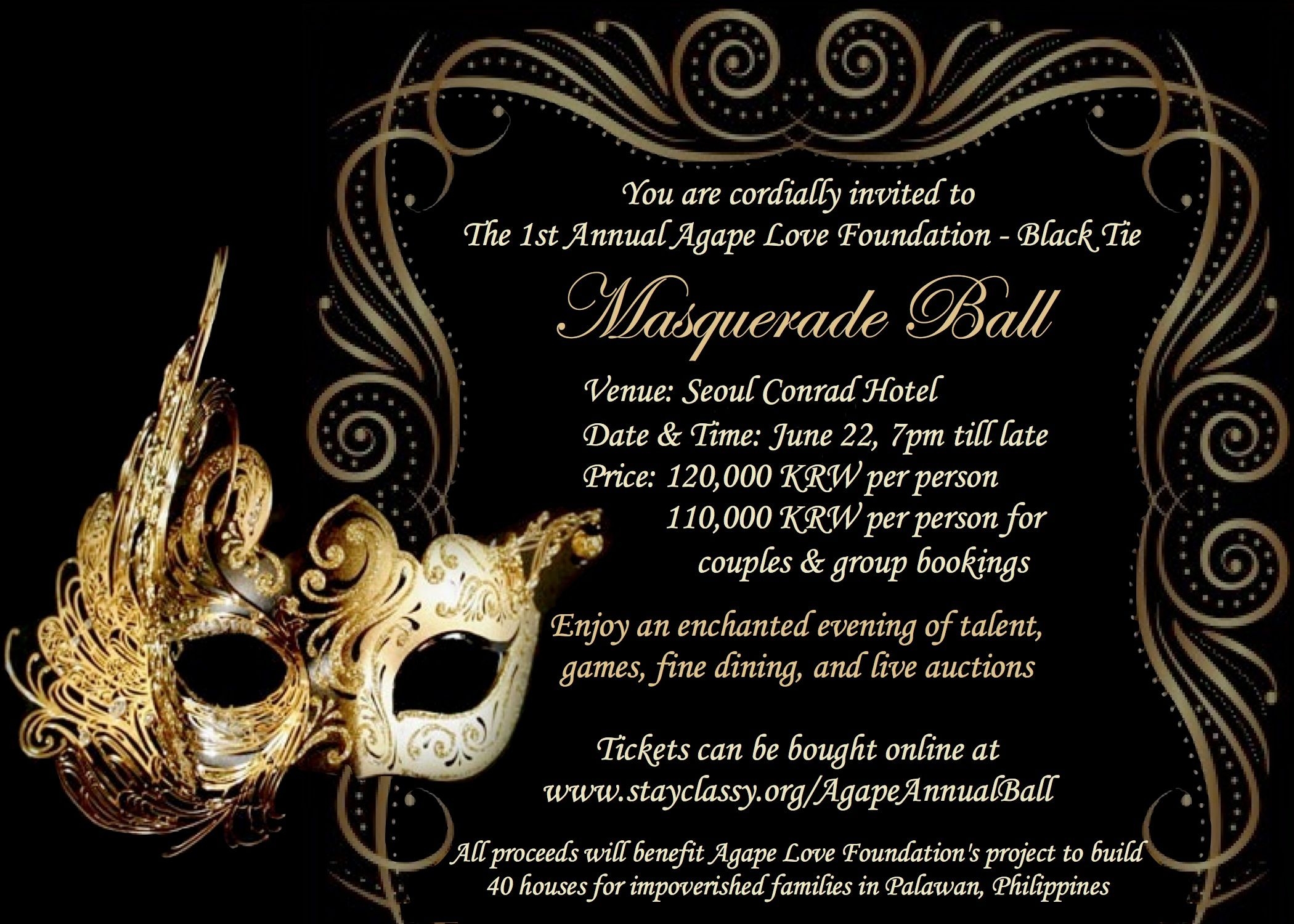 Glamour Invitation With Masquerade Birthday Invitations Masquerade