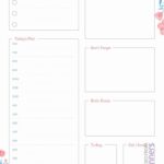 Goal Planner Printable Template Fully Editable Monthly Goal Planner