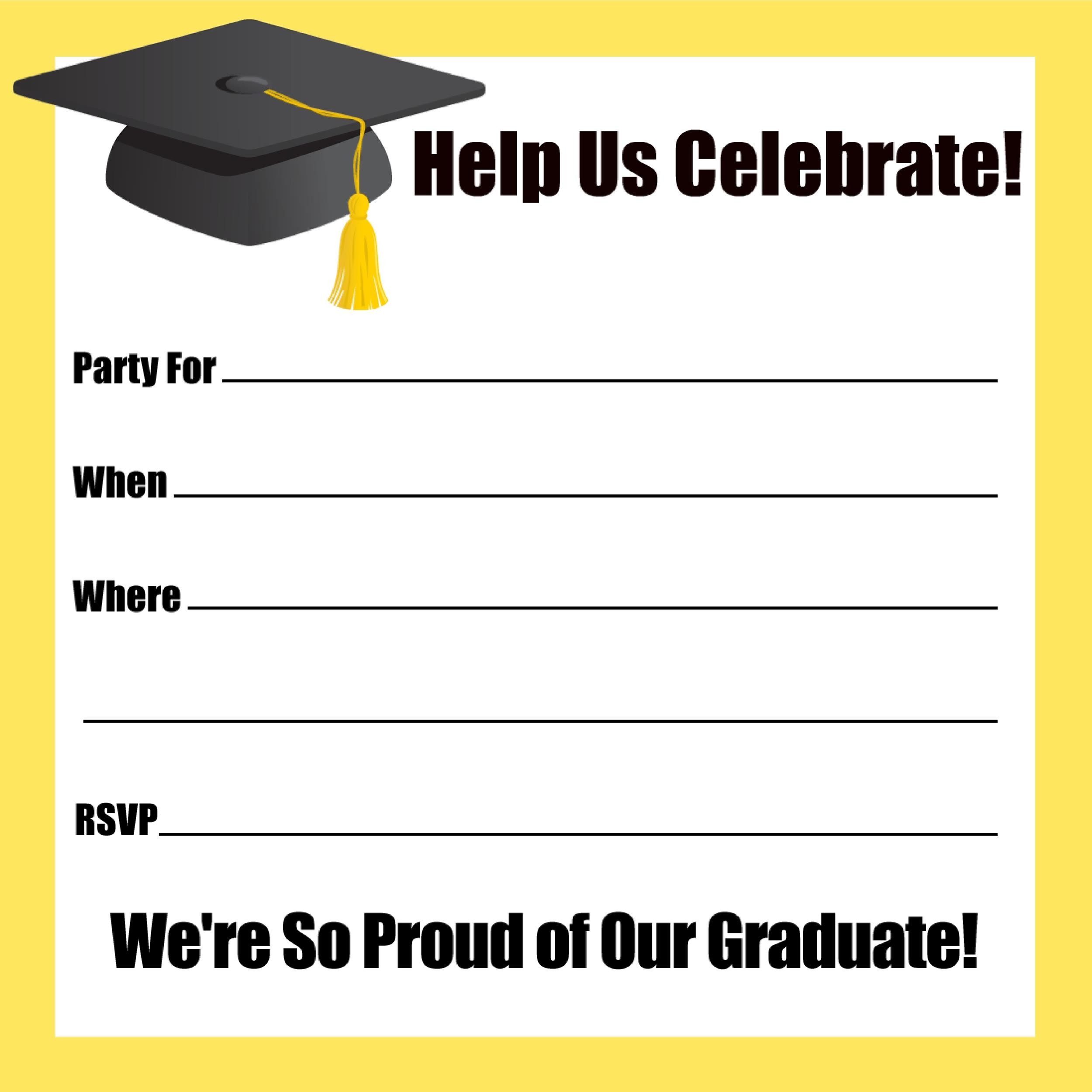 Graduation Announcem Maye Stephi