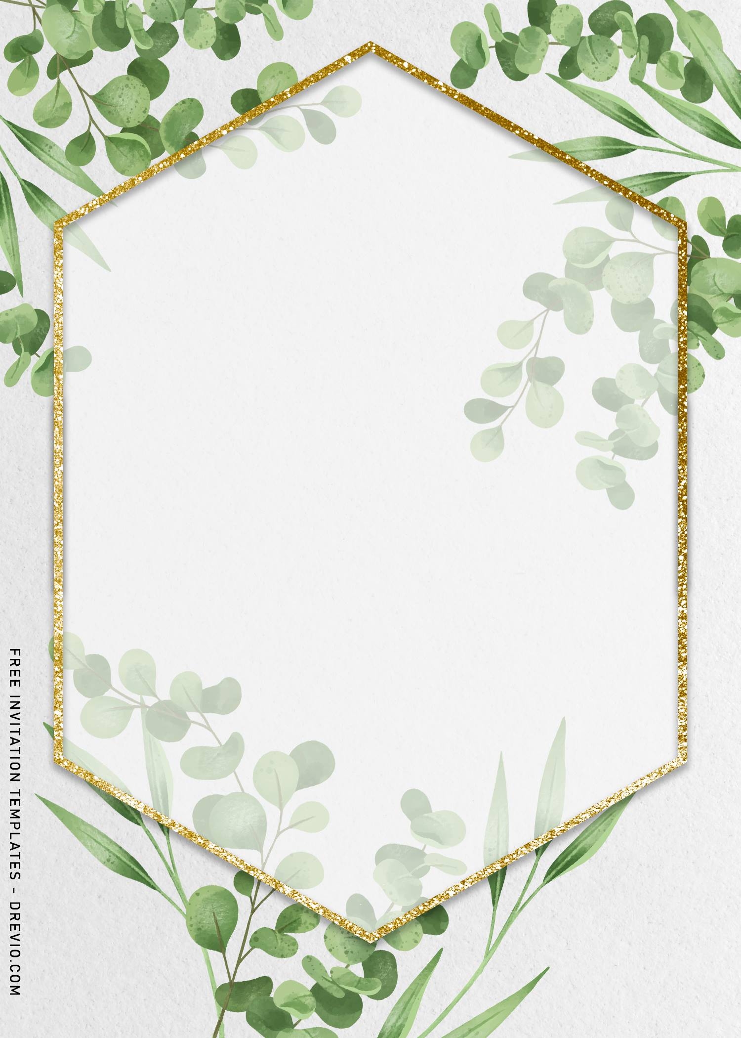 Green Invitation Template