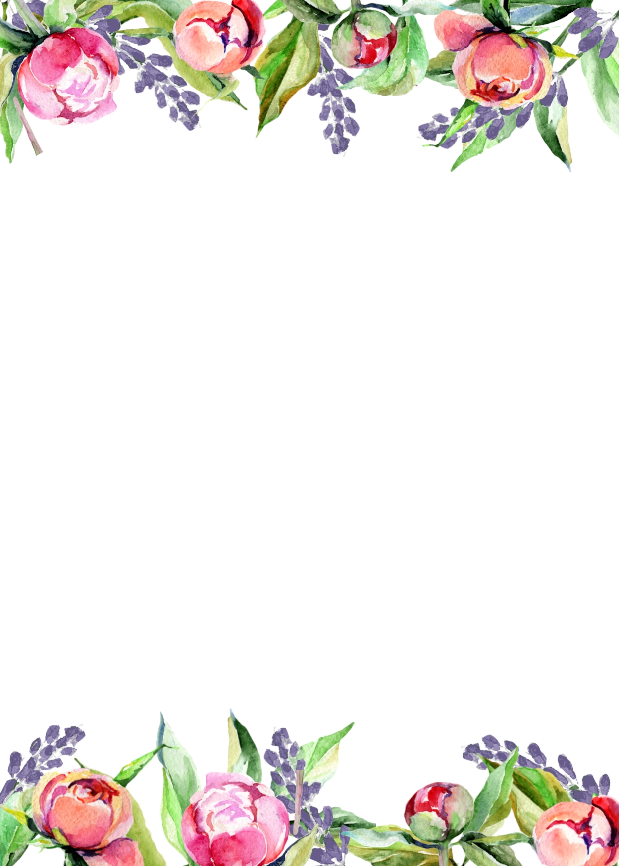 Blank Invitation Card Templates