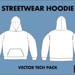 Hoodie Sweater Tech Pack Etsy Hoodie Vector Tech Pack Hoodie Drawing