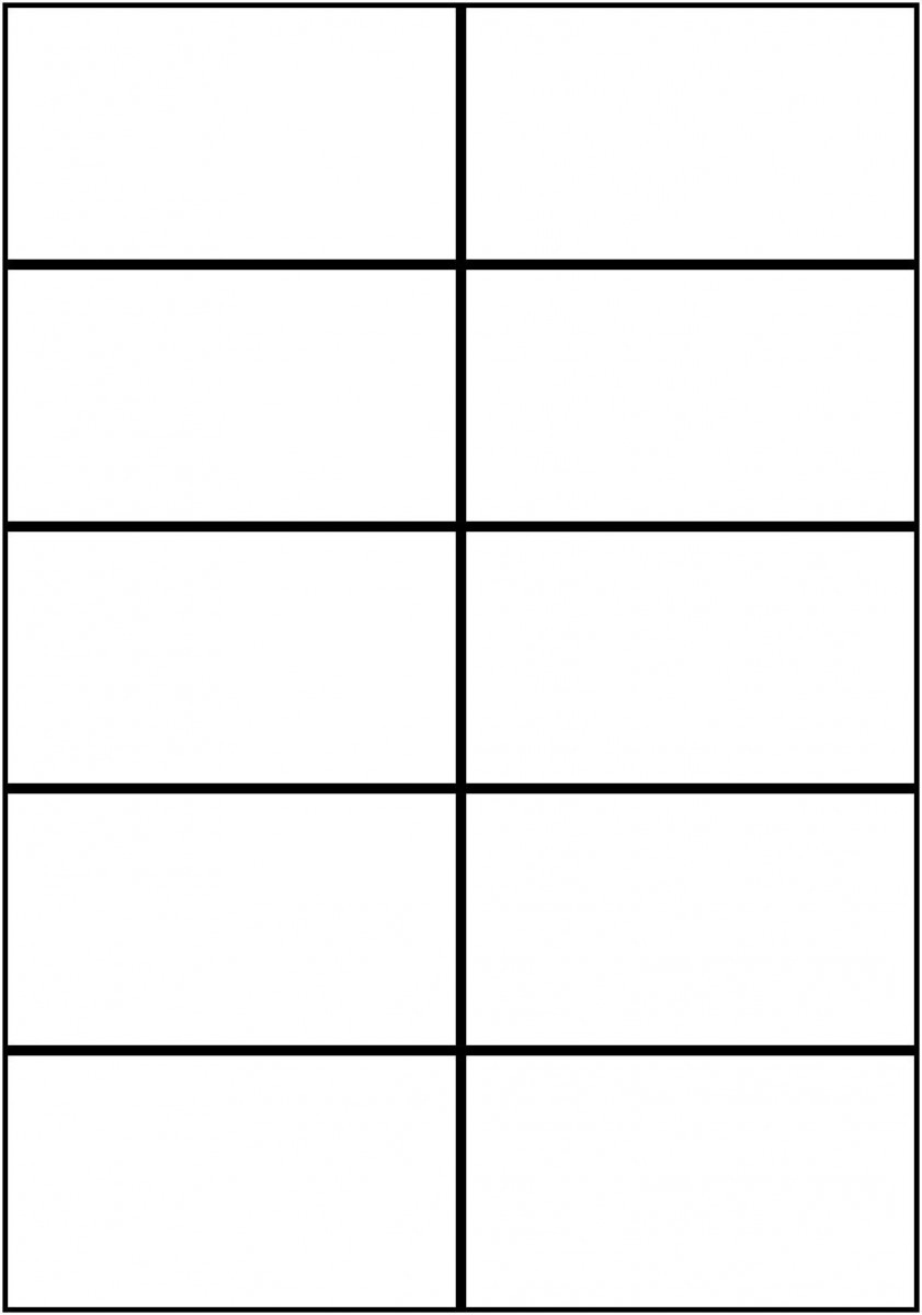 Blank Business Card Templates For Word