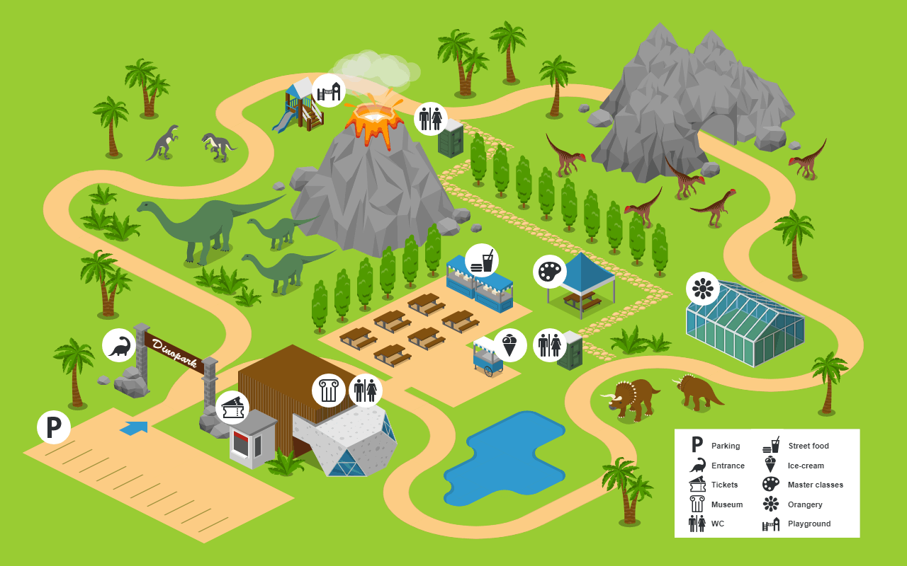 Icograms Templates Create Beautiful Isometric Diagrams Infographics